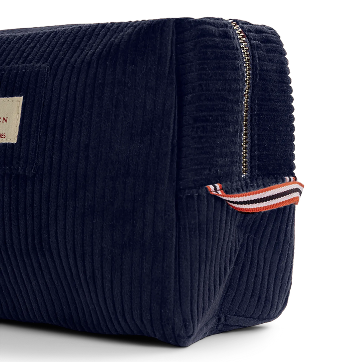 Corduroy Wash Bag | Faded Navy