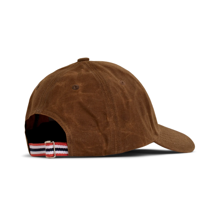 Waxed Cotton Cap | Tan