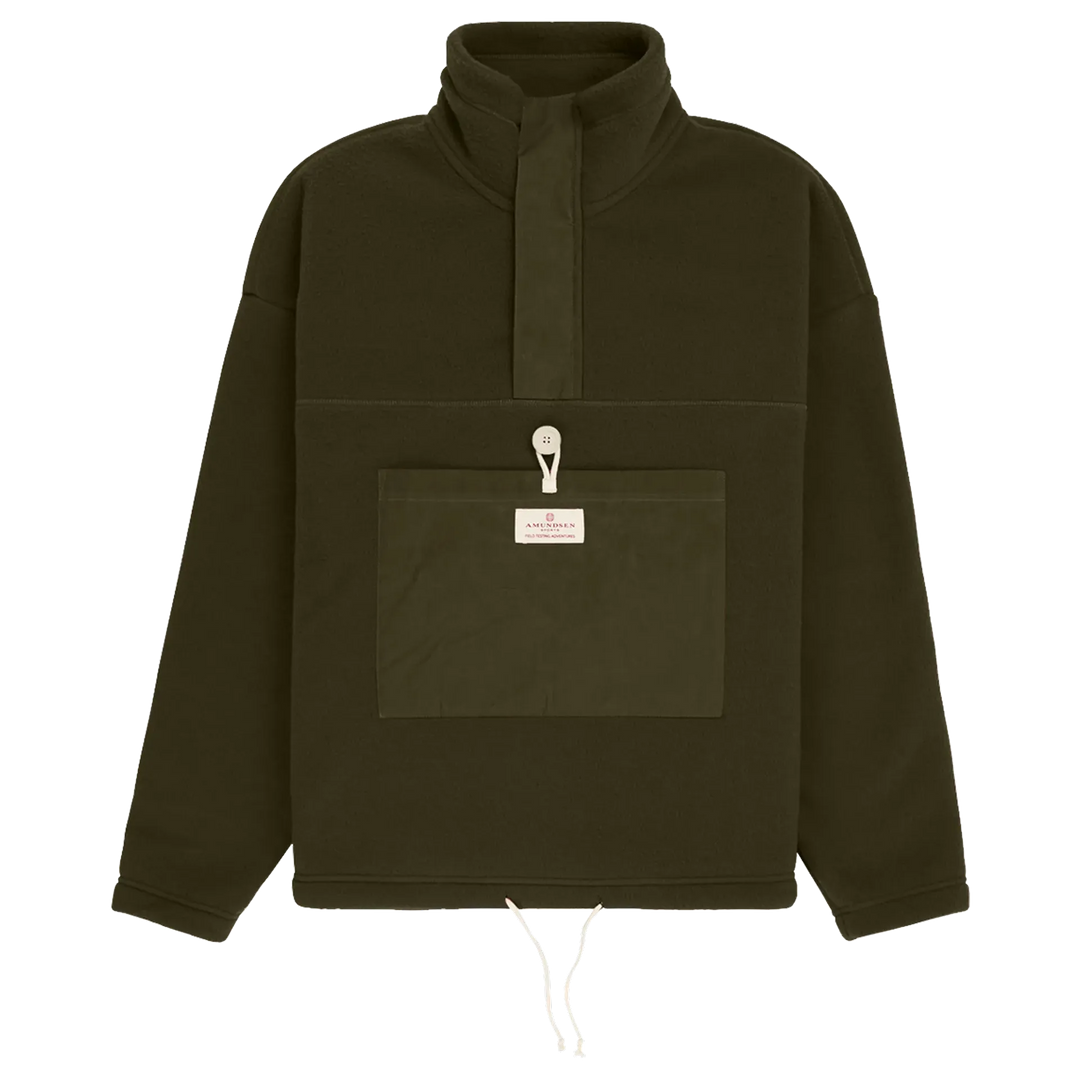 Vagabond Waxed Fleece | Nato/Green
