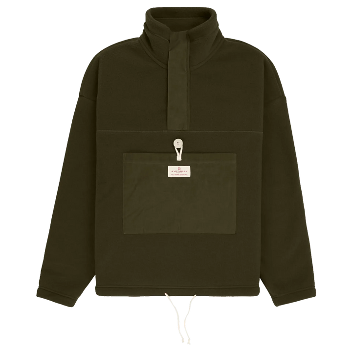 Vagabond Waxed Fleece | Nato/Green