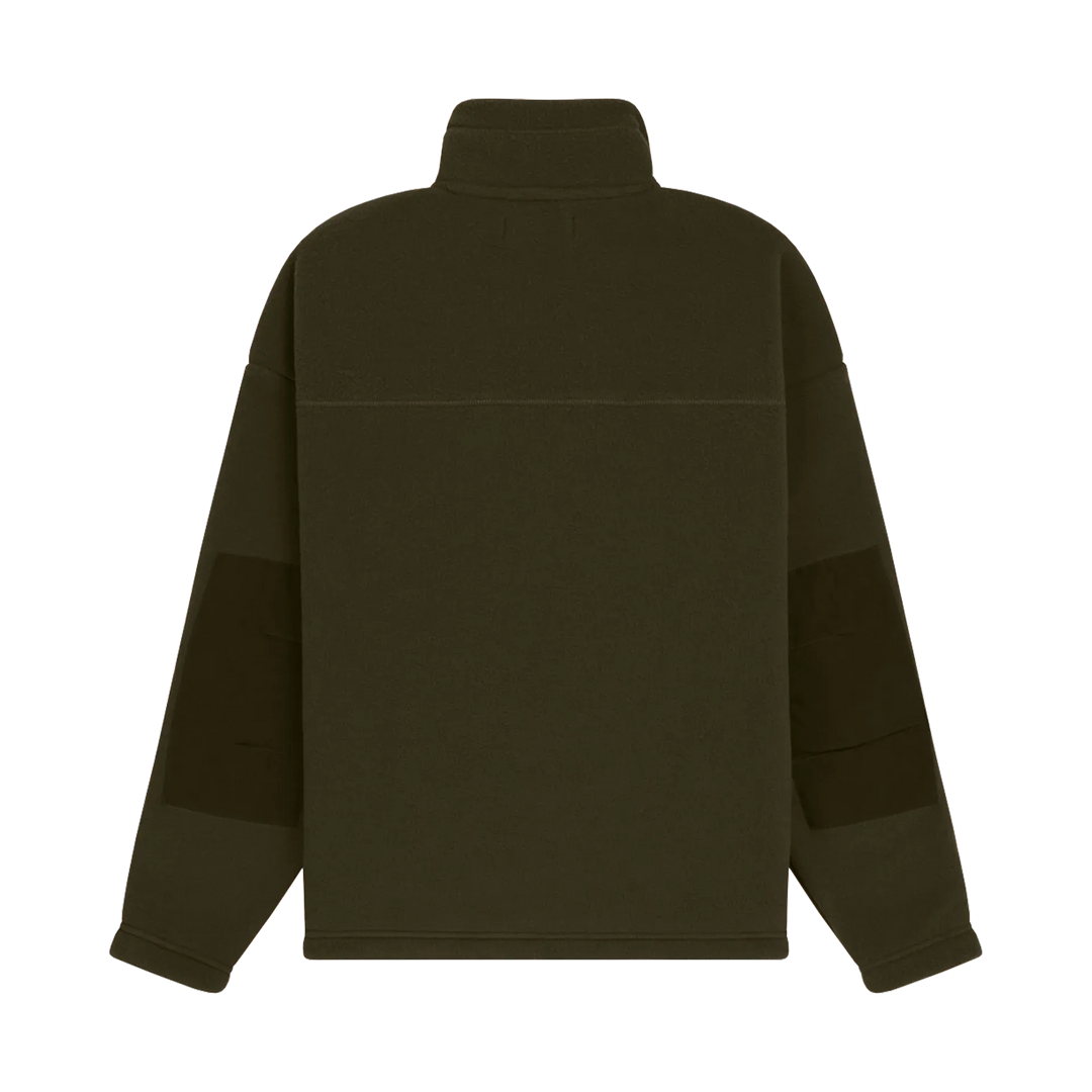 Vagabond Waxed Fleece | Nato/Green