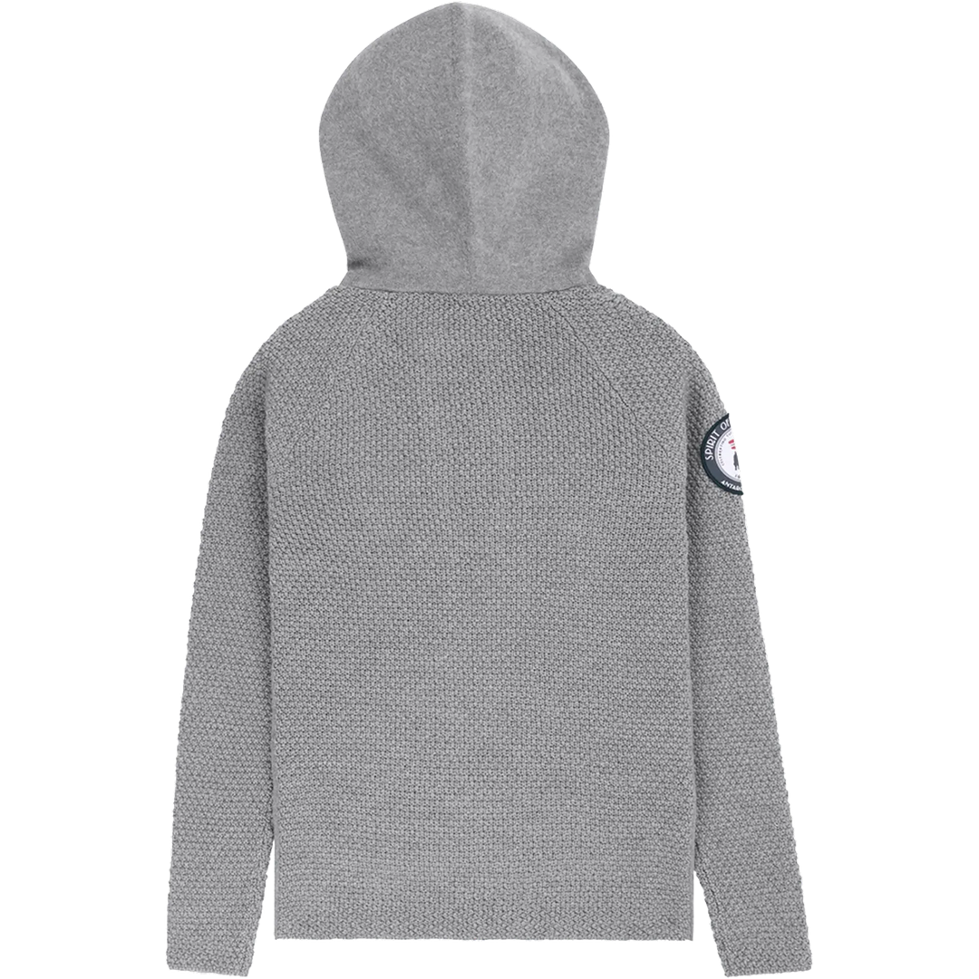 Boiled Hoodie Laced Womens | Light Grey