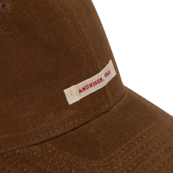 Waxed Cotton Cap | Tan