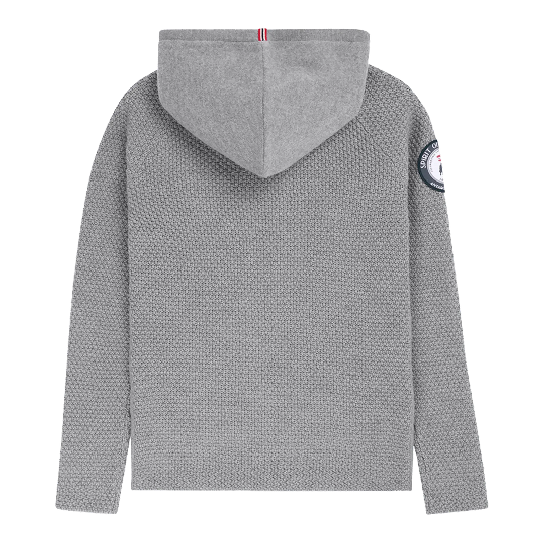 Boiled Hoodie Laced Womens | Light Grey