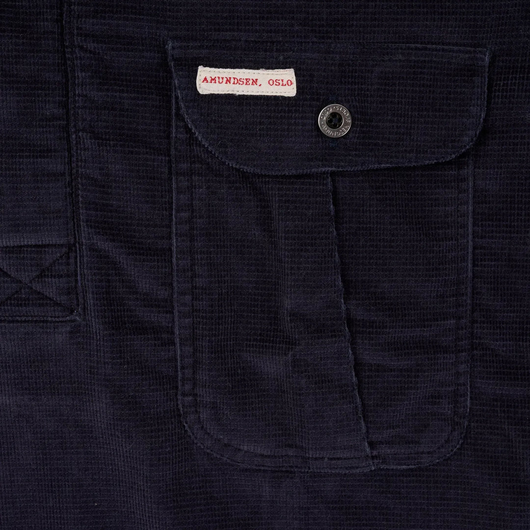 Ranger Velvet Half-Zip | Faded Navy