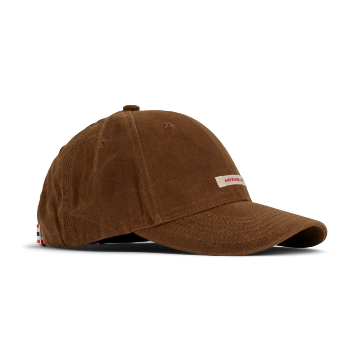 Waxed Cotton Cap | Tan