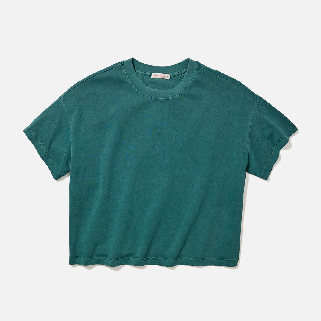 Luxe Jersey Crew Tee | Rain Forest