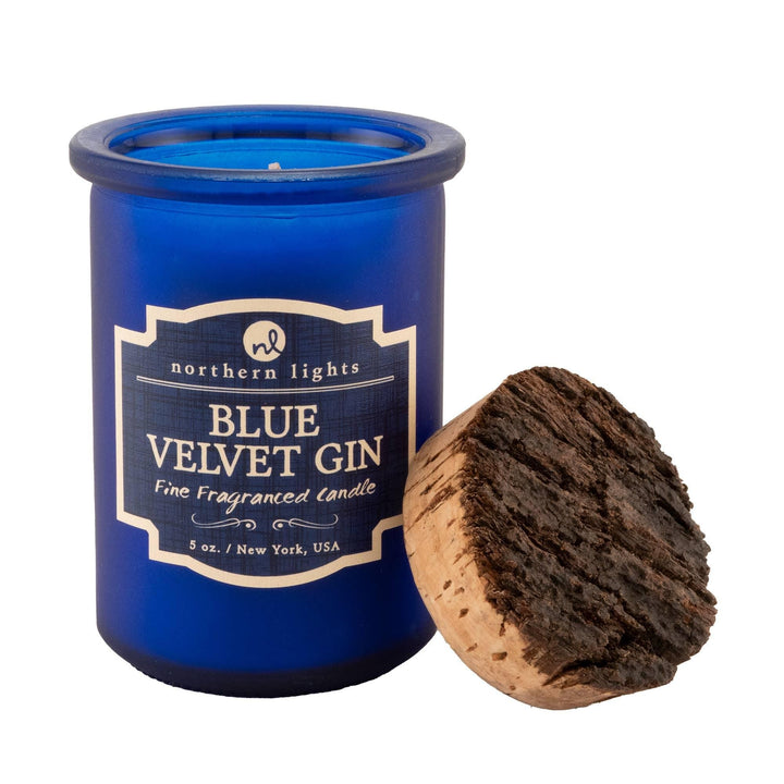 Blue Velvet Gin Jar Candle