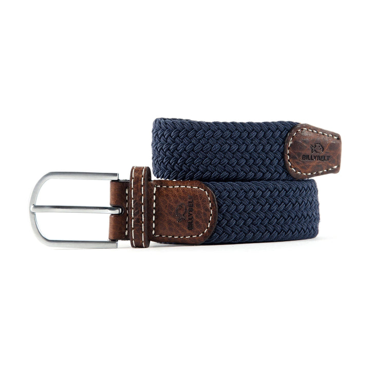 Slate Blue Elastic Woven Belt