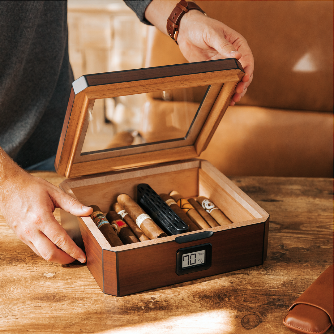MAG Humidor | Walnut Finish