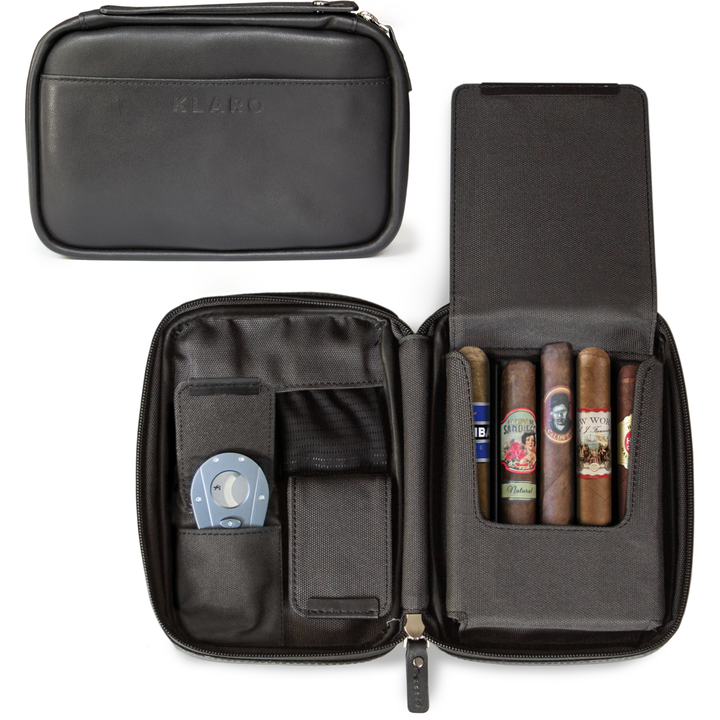 Flint Travel Leather Cigar