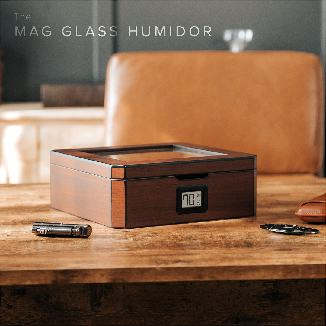 MAG Humidor | Walnut Finish