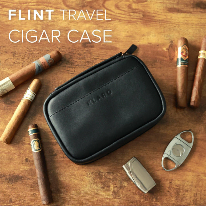 Flint Travel Leather Cigar