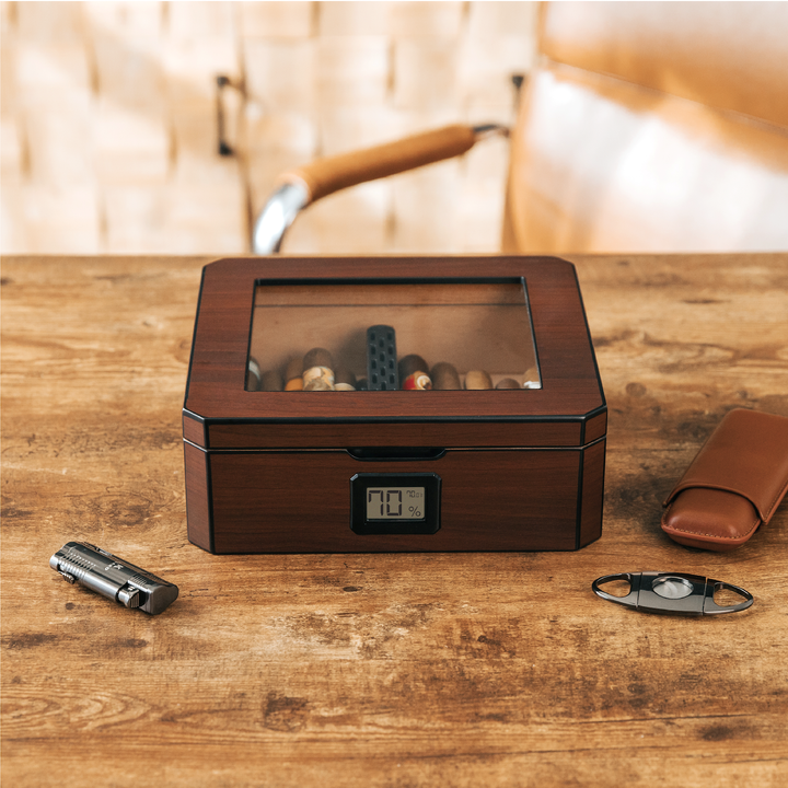 MAG Humidor | Walnut Finish