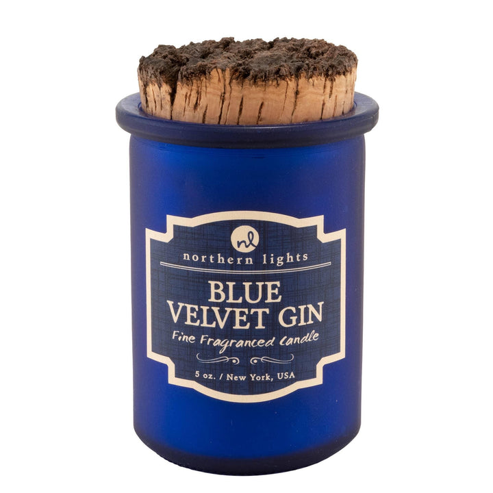 Blue Velvet Gin Jar Candle