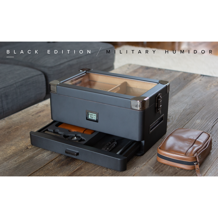 Military Humidor | Black