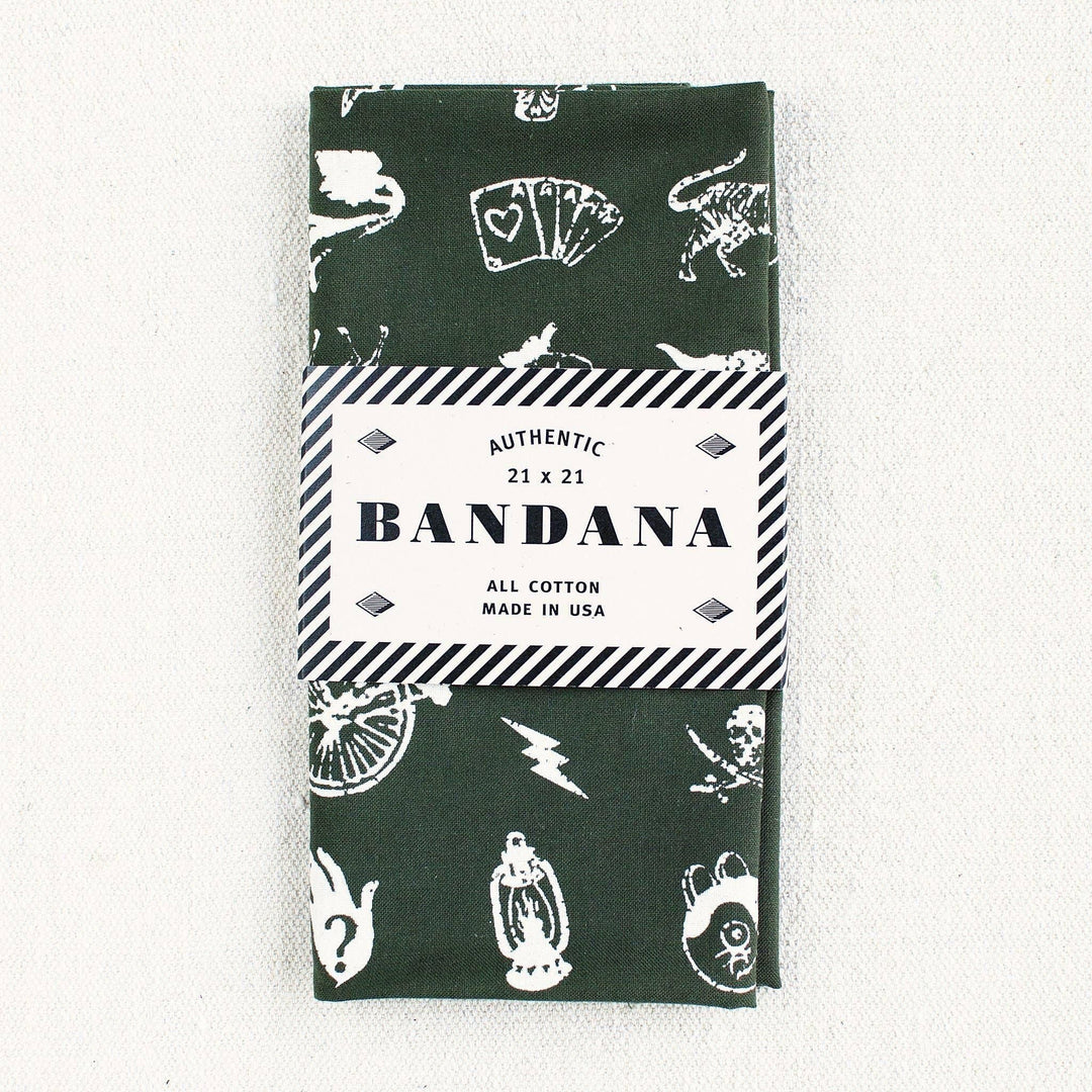 Big Fun Bandana l Olive