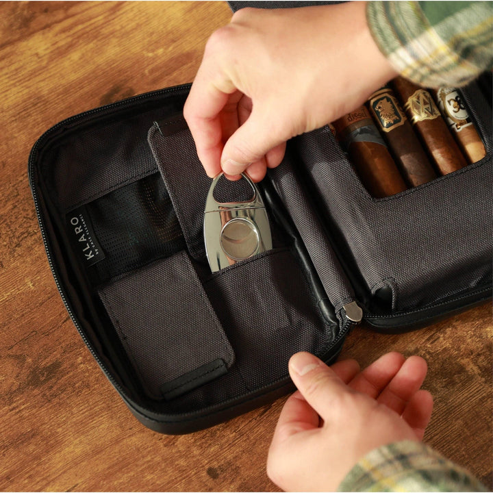 Flint Travel Leather Cigar