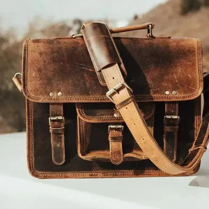 Buffalo Leather Briefcase