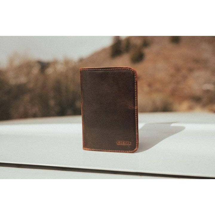 Buffalo Leather Passport Cover