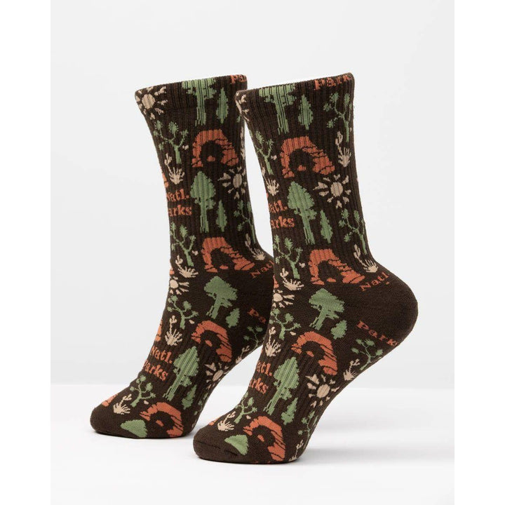 National Park Roundup Sock