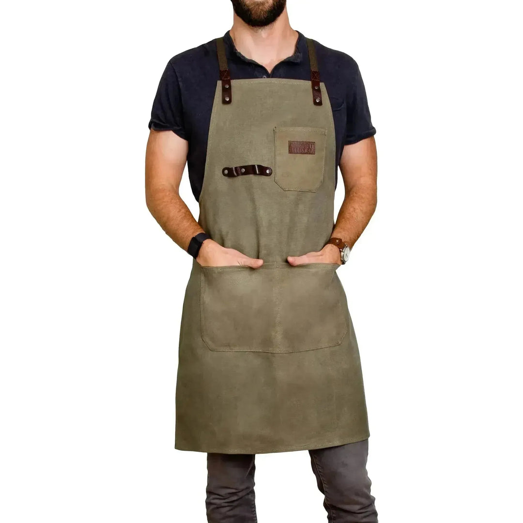 Waxed Canvas Apron