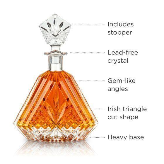 Irish Cut Whiskey Decanter