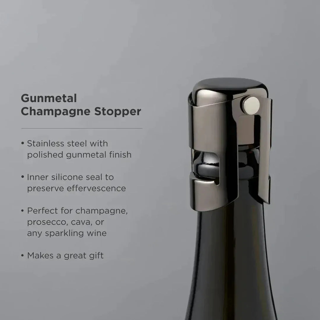 Champagne Stopper l Gunmetal