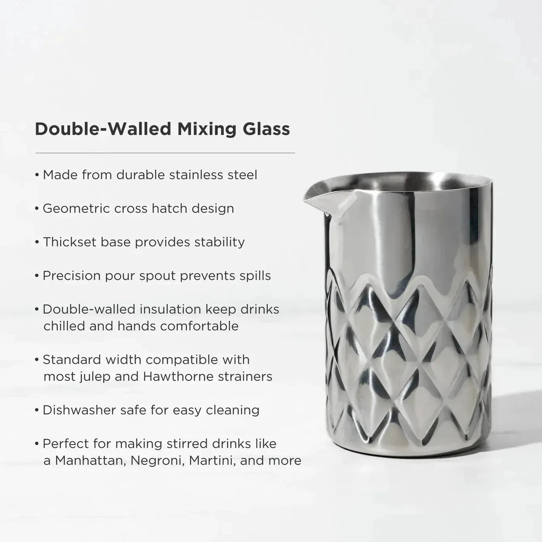 Double Walled Mixing Glass