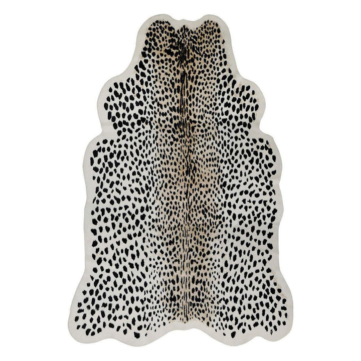 Faux Leopard Rug