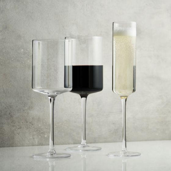 Laurel Champagne Flutes