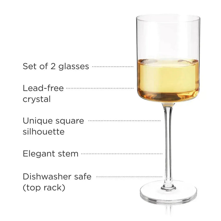 Laurel White Wine Glasses